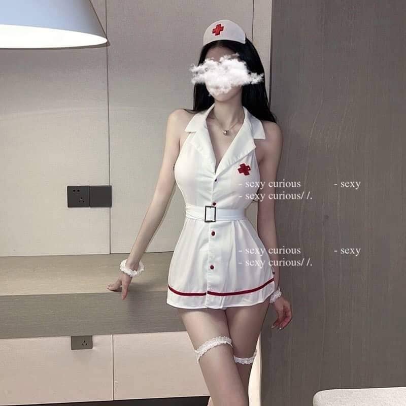 Đồ ngủ cosplay y tá sexy quyến rũ - Thủy Đồ Lót Store 